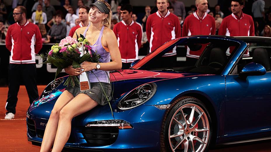 Com a vitória em Stuttgart, Maria Sharapova conquistou seu primeiro título em 2014