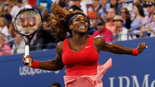 Serena Williams comemora o título do US Open