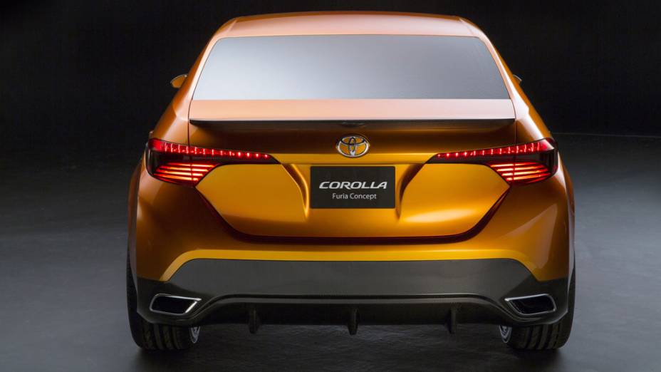 O carro-conceito Furia é a base da nova geração do Toyota Corolla