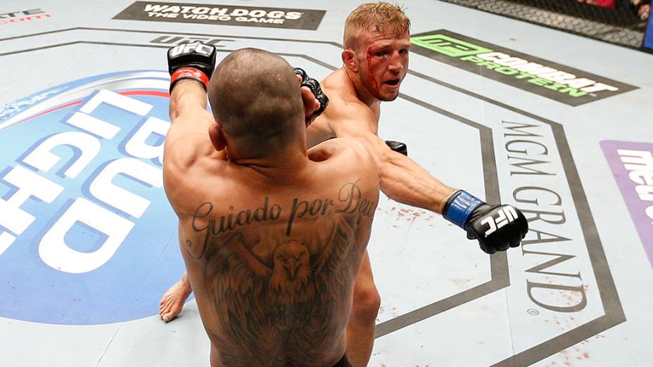 UFC 173 - Americano TJ Dillashaw vence o brasileiro Renan Barão e conquista o cinturão dos galos
