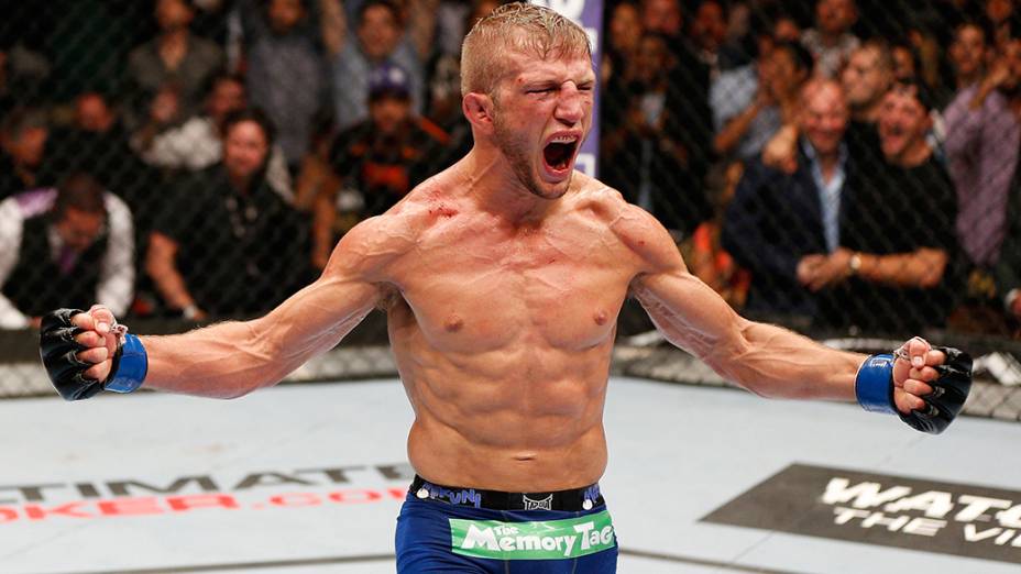 UFC 173 - A vitória do americano TJ Dillashaw sobre Renan Barão veio com um nocaute no quinto round