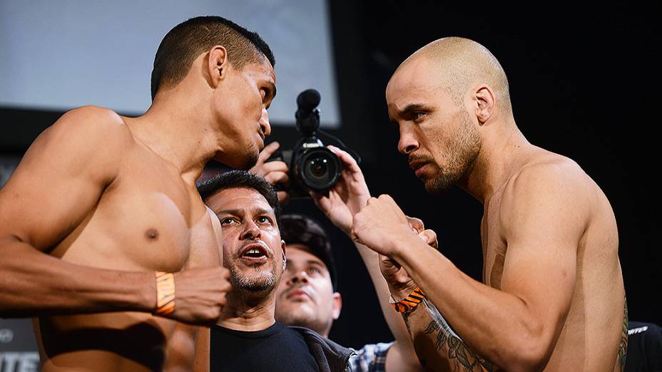 A pesagem do UFC em Barueri: Ildemar Marajó x Igor Araujo