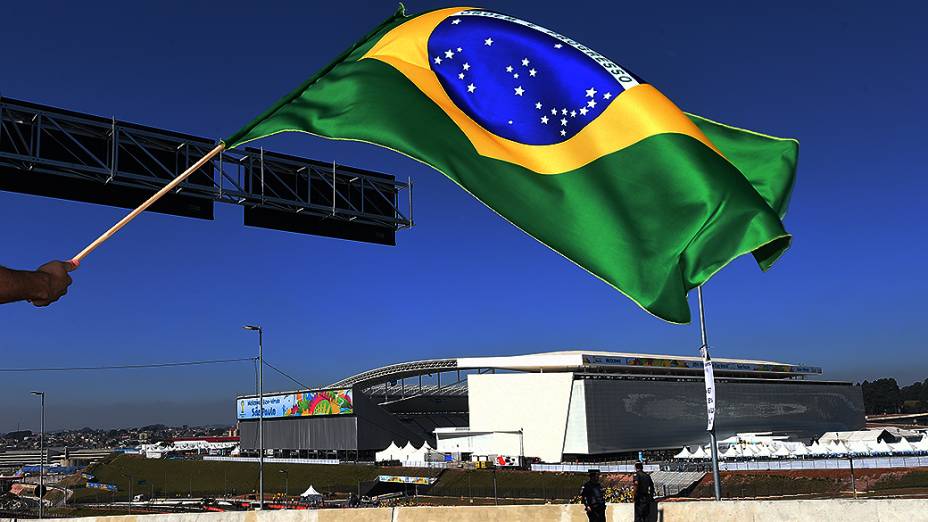 Estádio Itaquerão foi palco da cerimônia oficial de abertura da Copa do Mundo de 2014 no Brasil