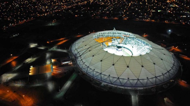 Estádio da cidade de La Plata. Receberá um jogo de cada grupo