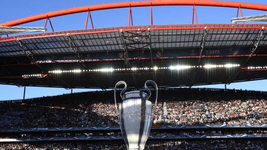 A final da Liga dos Campeões, entre Real Madrid e Atlético de Madri, no Estádio da Luz, em Lisboa