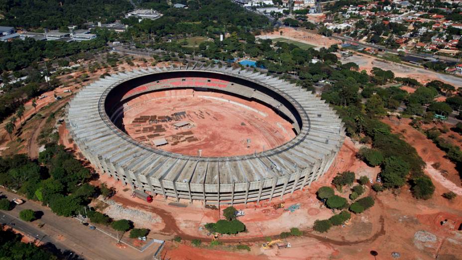 Reforma no estádio Mineirão em Minas Gerais (MG)