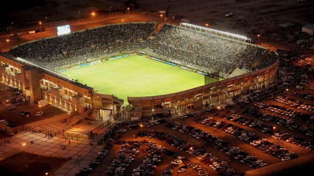 Estádio San Juan del Bicentenario. Local receberá duas partidas do Grupo C