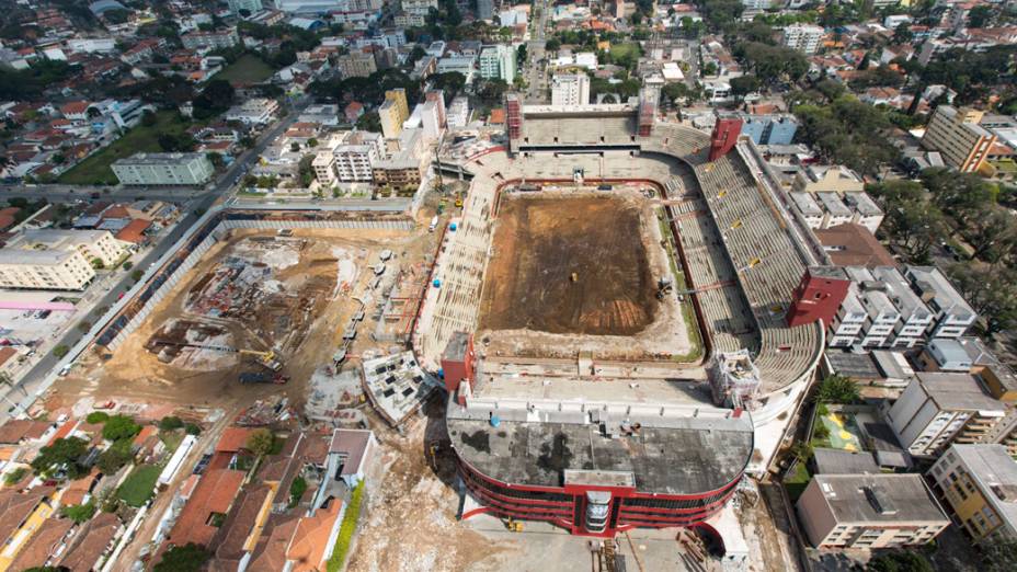 Arena da Baixada em Curitiba, setembro de 2012