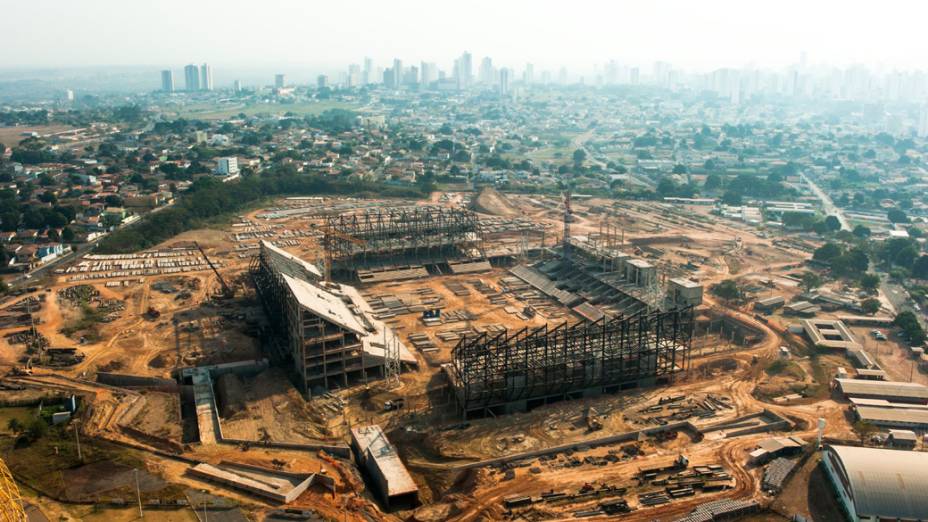 Arena Pantanal em Cuiabá, setembro de 2012