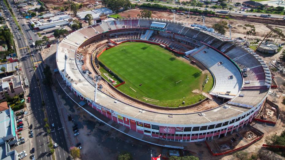 Estádio Beira Rio em Porto Alegre, setembro de 2012