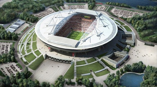 Estádios da Copa do Mundo de 2018, na Rússia: a nova arena de São Petersburgo