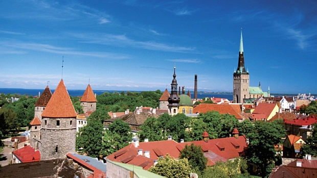 A Estônia é o 3º antigo estado comunista a adotar o euro (na foto a capital Tallinn)