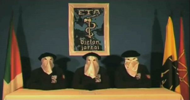Integrantes do ETA anunciam cessar-fogo