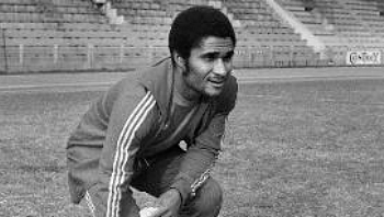 O jogador Eusébio, em foto de 1973