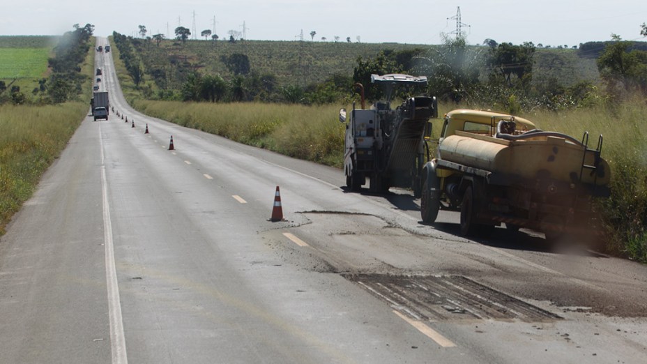 BR163, região de Bandeirantes (MS)