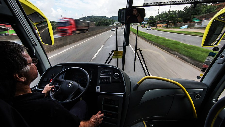Expedição Veja pelo Brasil na estrada se despede da cidade de Joinville rumo a Não-Me-Toque (RS)