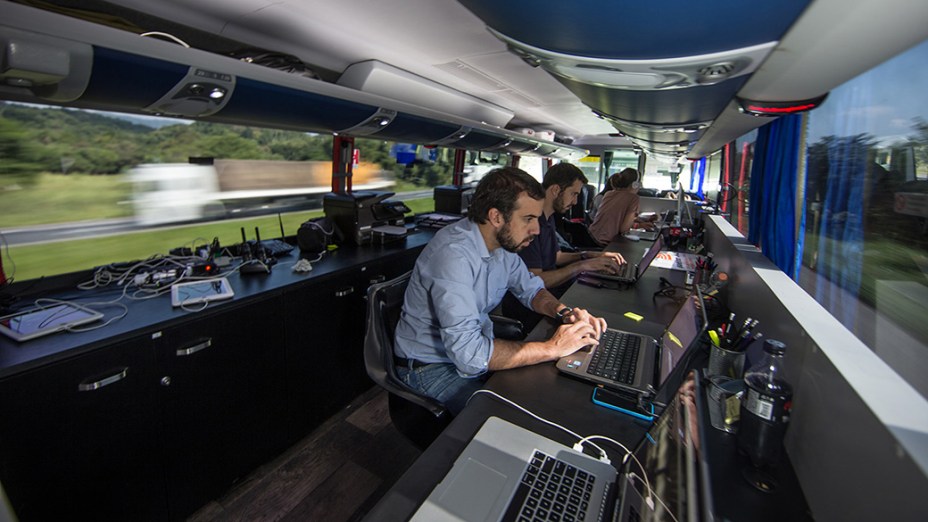 Equipe da Expedição Veja