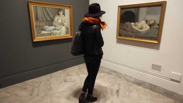 Exposição Retratos de Lucian Freud em Londres
