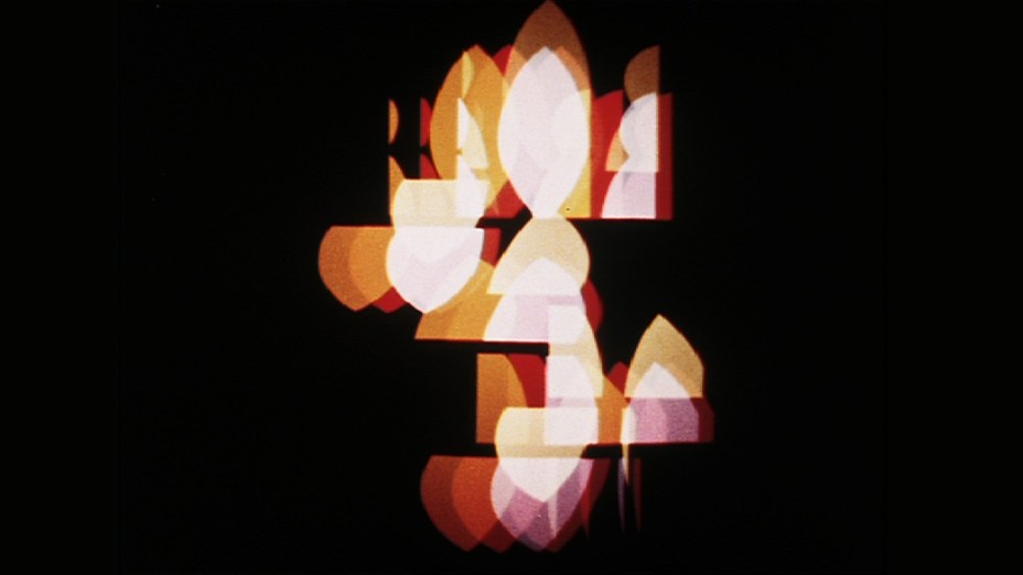 Frame da obra Reflektorische Farblichtspiele (Jogos Reflexivos de Luz Colorida), de Kurt Schwerdtfeger