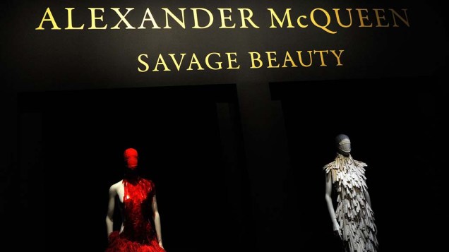 Exposição "Alexander McQueen: Savage Beauty" no Metropolitan Museum of Art, em Nova York