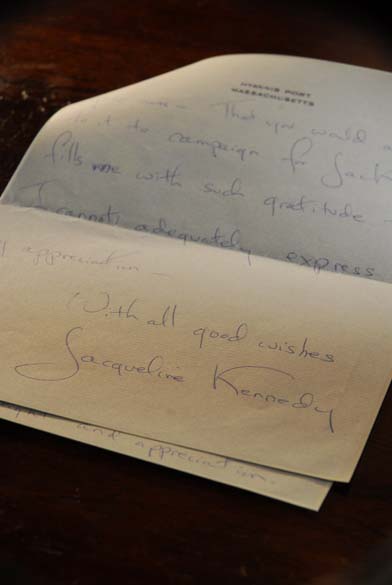 Resposta de Jacqueline Kennedy à SAS A Princesa Grace de Mônaco