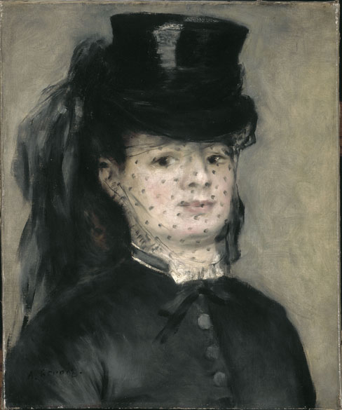 Obra Madame Darras do pintor impressionista Auguste Renoir