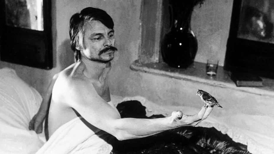 Fotografia da exposição sobre Andrei Tarkóvski que acontece dentro da Mostra Internacional de São Paulo