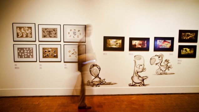 Desenhos produzidos para o filme Rio, de Carlos Saldanha, em exposição no Museu Nacional de Belas Artes