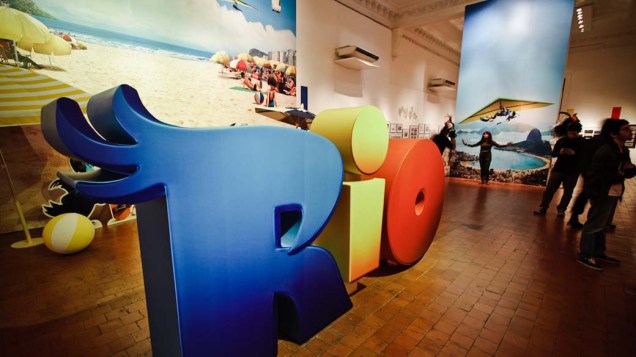 Material produzido para o filme Rio, de Carlos Saldanha, em exposição no Museu Nacional de Belas Artes Material produzido para o filme Rio, de Carlos Saldanha, em exposição no Museu Nacional de Belas Artes