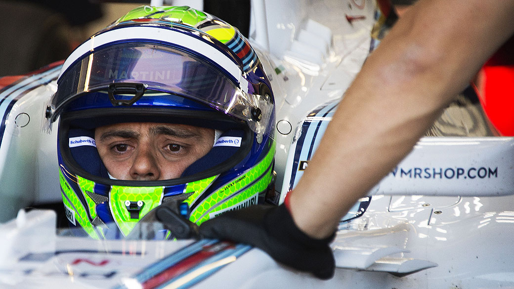 O brasileiro Felipe Massa mais uma vez ficou longe das primeiras posições