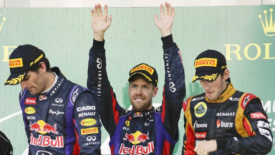 Vettel, da Red Bull, venceu neste domingo o GP do Japão, realizado no circuito de Suzuka