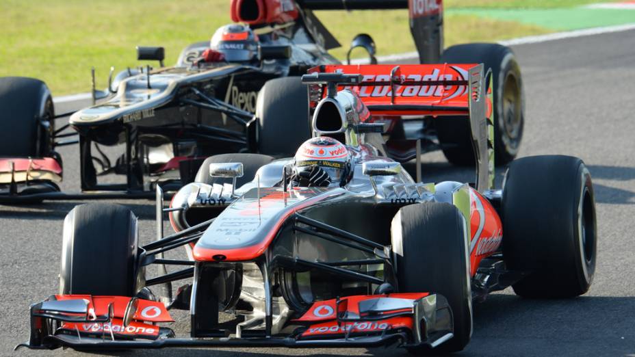 Jenson Button durante o GP do Japão