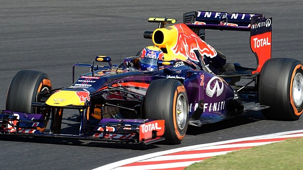 Em Suzuka, o australiano Mark Webber conseguiu sua primeira pole na temporada