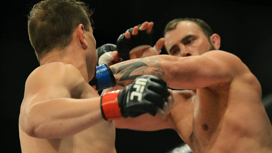 O brasileiro Fabio Maldonado vence no UFC Jaraguá do Sul, norte de Santa Catarina