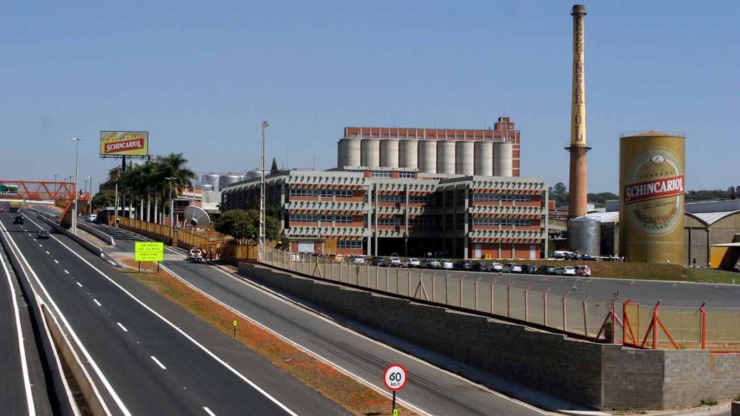 Cervejaria da Schincariol em São Paulo