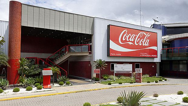 A fábrica da Coca-Cola em Jundiaí (SP)
