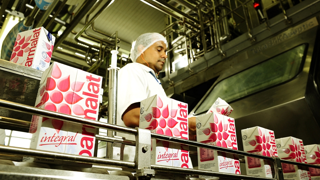 fábrica da Parmalat em Guaratinguetá