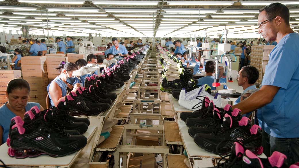 Fábrica de calçados