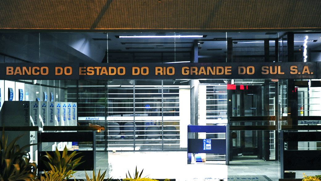 Fachada do Banrisul (Banco do Estado do Rio Grande do Sul)