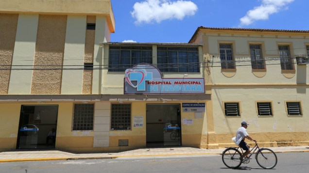 Fachada do hospital municipal de Itaocara