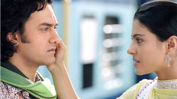 Aamir Khan e Kajol em cena de Fanaa, filme que estreou no Brasil