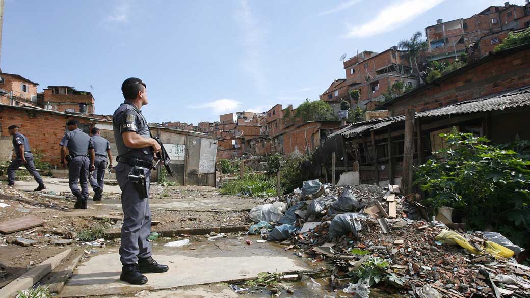 Operação Saturação da Polícia Militar na Favela Paraisópolis, zona sul de São Paulo