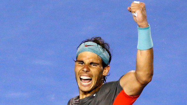 Rafael Nadal vence a semifinal do Aberto da Austrália, em Melbourne Rafael Nadal vence a semifinal do Aberto da Austrália, em Melbourne