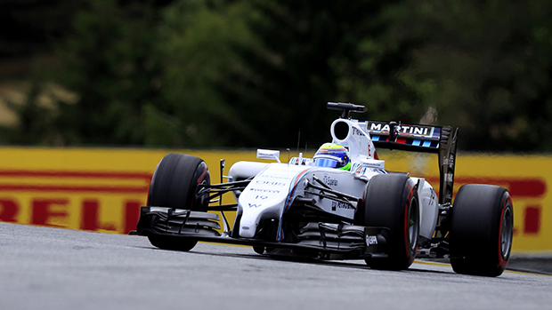 Felipe Massa, da Williams termina na quarta colocação no GP da Áustria de F1, em Spielberg
