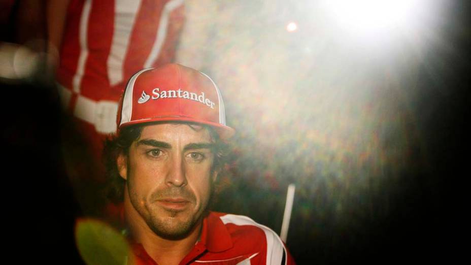 O piloto espanhol Fernando Alonso
