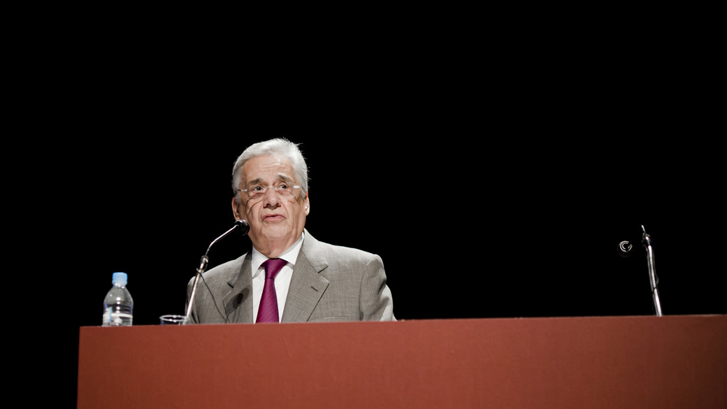 Fernando Henrique Cardoso durante o III Congresso Brasileiro de Fundações e Entidades de Interesse Público do Estado de São Paulo