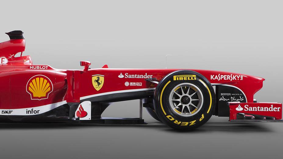 Ferrari F138, novo modelo para a temporada 2013 da Fórmula 1