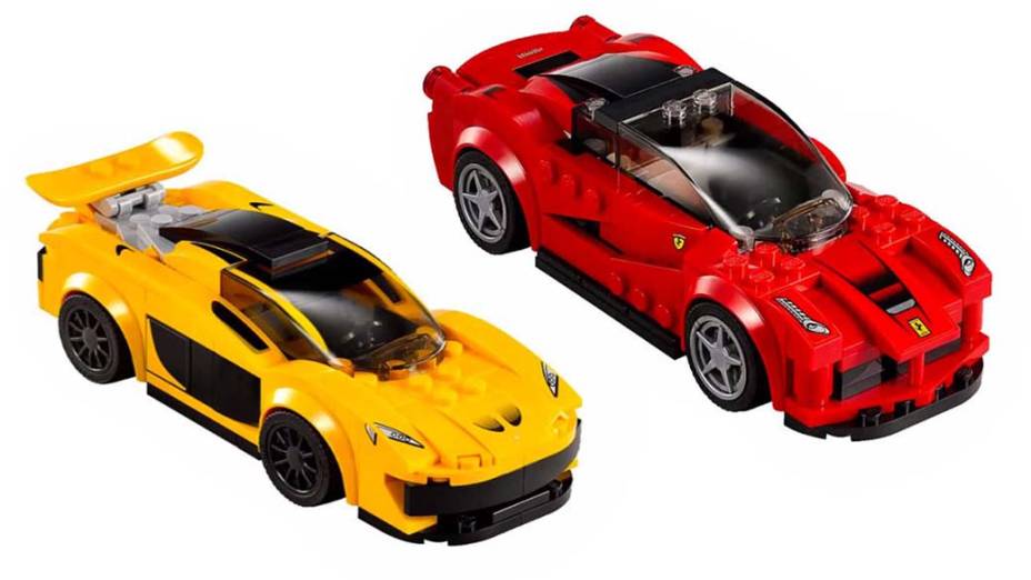 Legos Speed Champions - Ferrari e McLaren