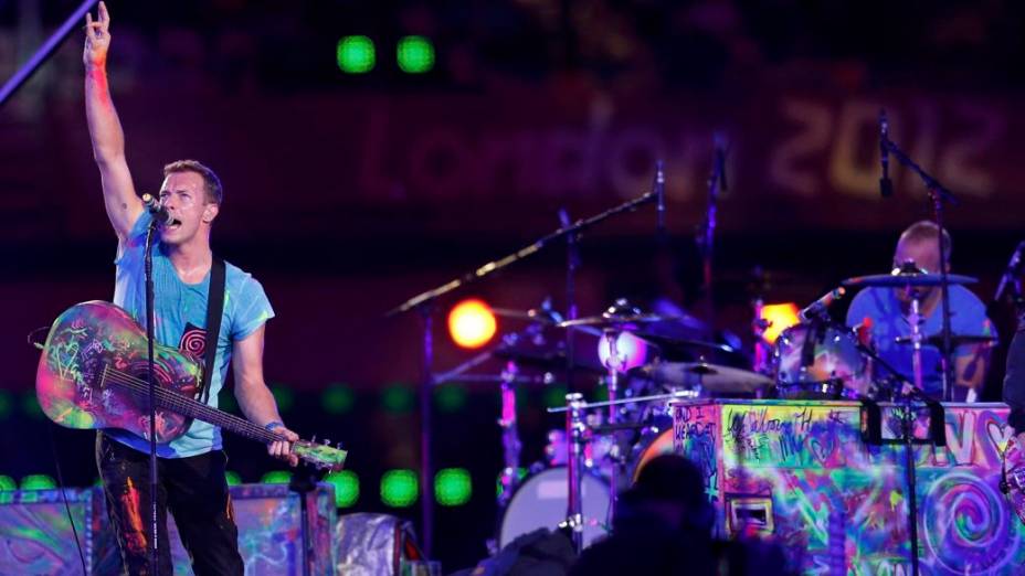 Show do Coldplay na festa de encerramento dos Jogos Paralímpicos de Londres-2012