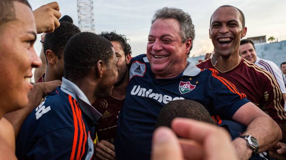 A festa do Fluminense campeão brasileiro de 2012